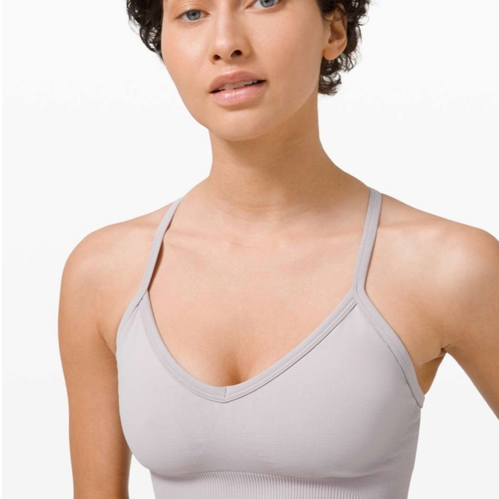 Lululemon Seamless Ebb To Street Sports Bra Size 6
